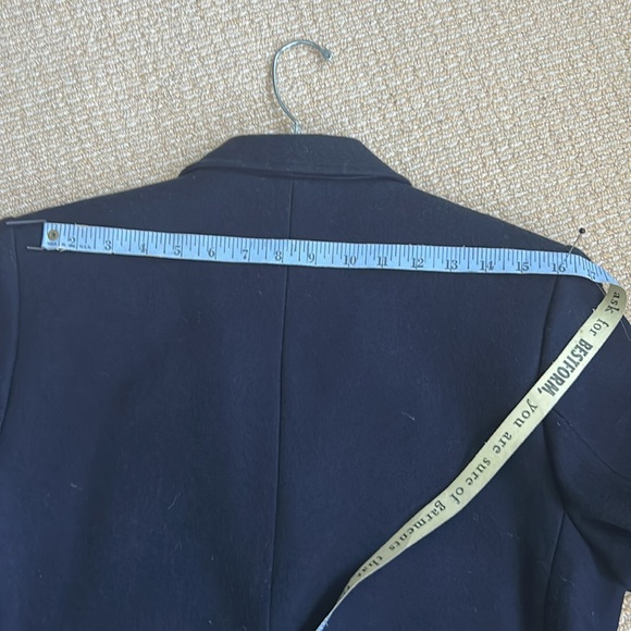 Boys Classic Navy Wool Blazer - Picture 13 of 16